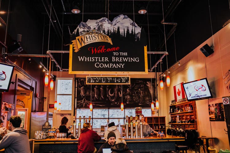 Whistler Brewing Company Canada Ski Resort Brewery