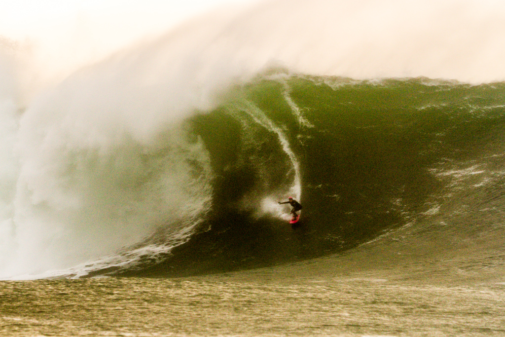 Easkey Britton Surfing Big Waves
