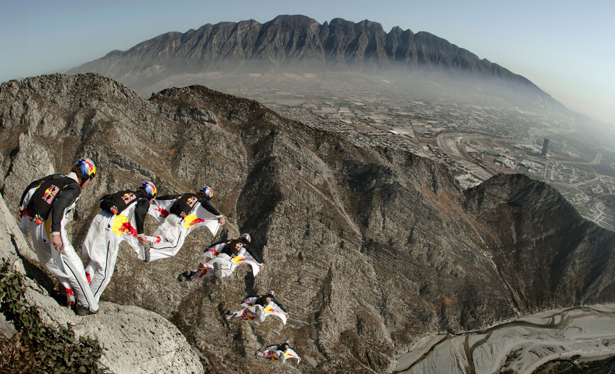 Fear-in-Action-Sports-Wingsuiter Mike Swanson BASE Jumps in Mexico