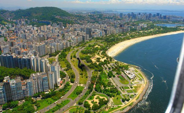 Flamengo Park Aterro do Flamengo Rio 2016 Olympics Marathon Course Olympic Games Rio de Janeiro Brazil