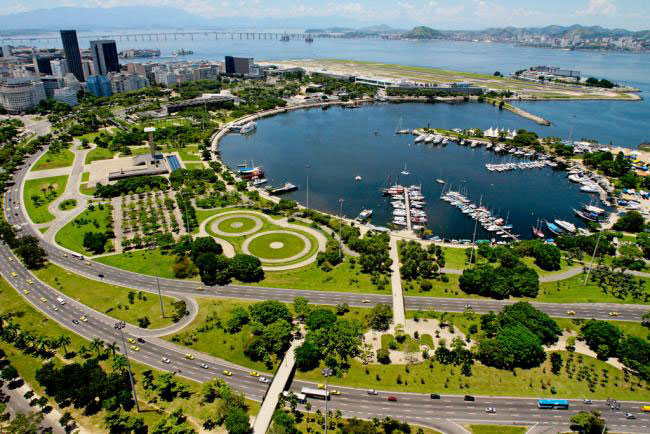 Flamengo Park Aterro do Flamengo Rio 2016 Olympics Marathon Course Olympic Games Rio de Janeiro Brazil