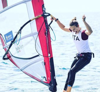 Flavia Tartaglini Windsurfing Olympics 2016 Rio Brazil Sailing RSX