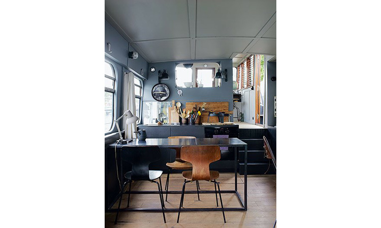 House Canal Narrow Boat Interior Richard Powers The Guardian