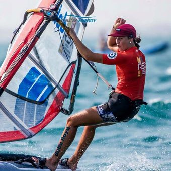 Lilian de Geus Windsurfing Olympics 2016 Rio Brazil Sailing RSX