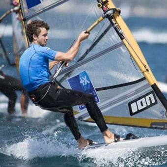 Pierre Le Coq Windsurfing Olympics 2016 Rio Brazil Sailing RSX