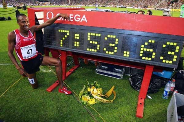 Steeplechase Athletics World Record Saif Saaeed Shaheen