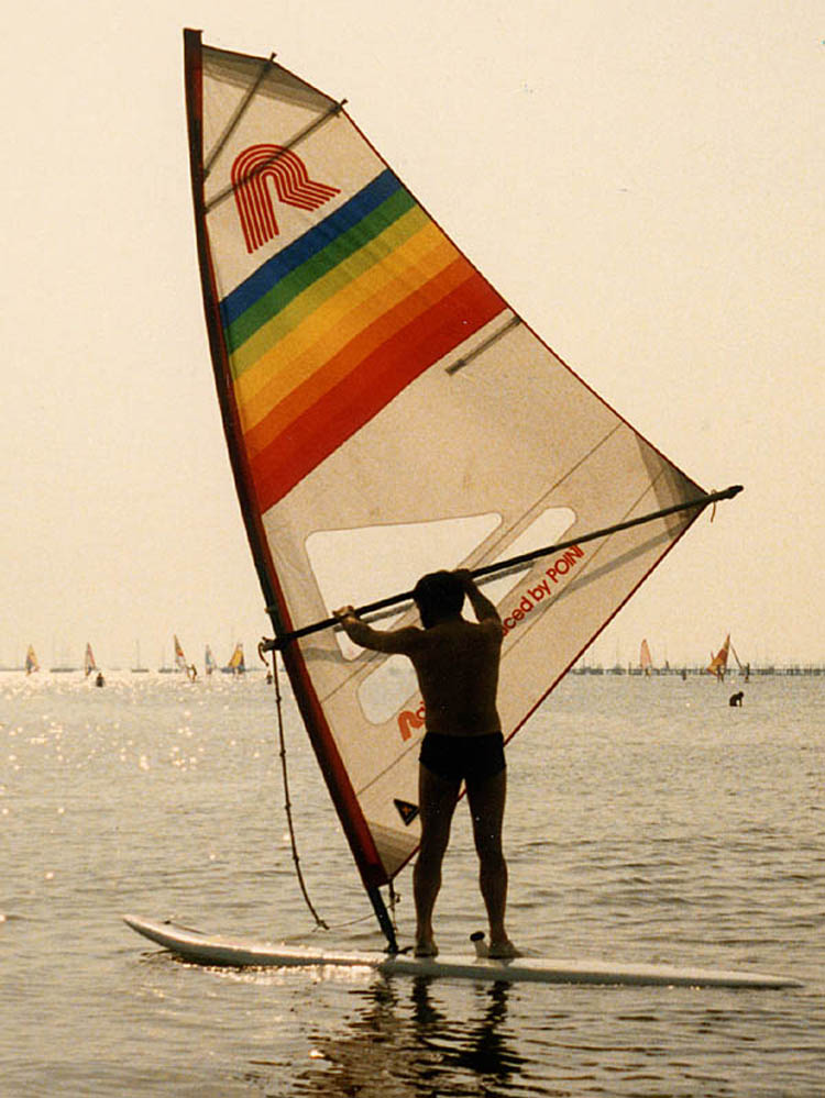 Windsurfing-Olympics-2016 Rio Sandbanks Poole 1980s