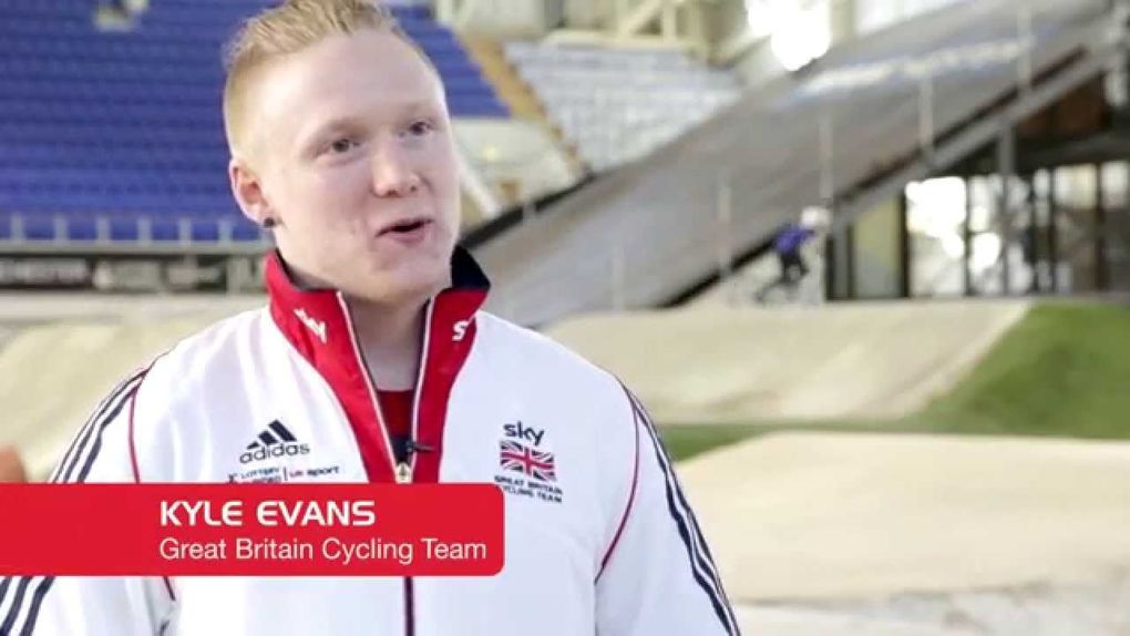 bmx racing who is representing team gb kyle evans