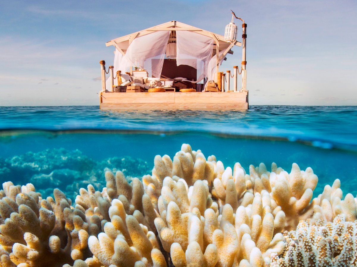 Airbnb Great Barrier Reef Australia Home Floating 2