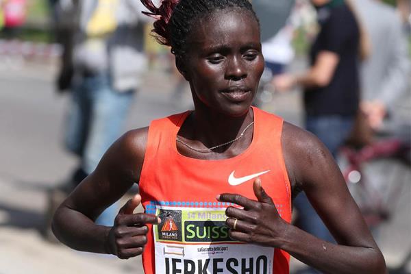 Visiline Jepkesho Kenya Olympics Rio 2016 Marathon Runner Running