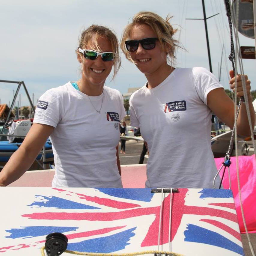 Sailing Olympics 2016 Rio Brazil Charlotte Dobson Sophie Ainsworth British Sailing Team