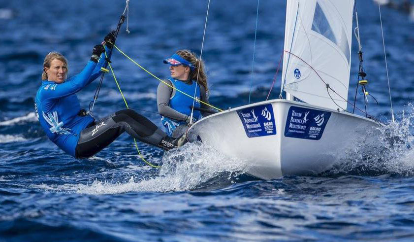 Sailing Olympics 2016 Rio Brazil Hannah Mills Saskia Clark British Sailing Team
