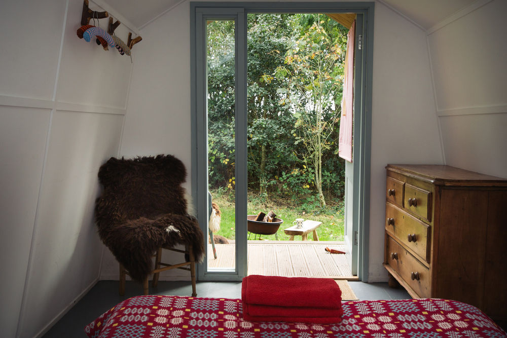 Cyclists will love staying in Cwtch glamping pods, near to the Brunel Cycle Trail Credit: Cwtch Camp