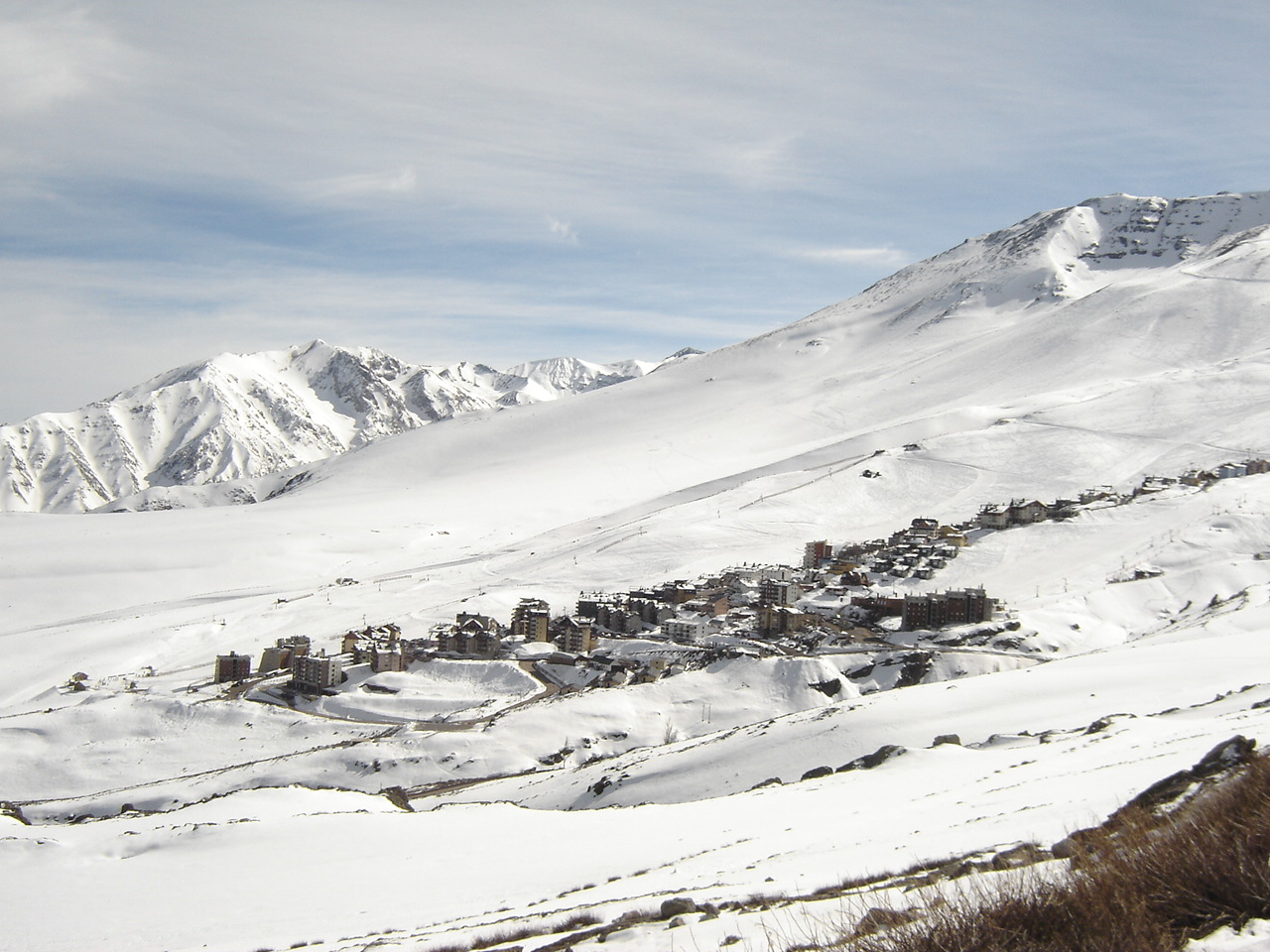 La Parva Skiing Chile