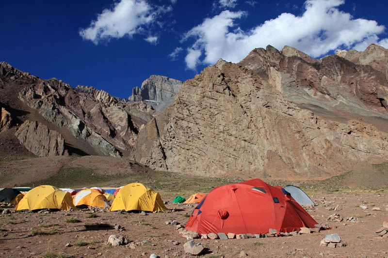 Mount Aconcagua Base Camp, Argentina