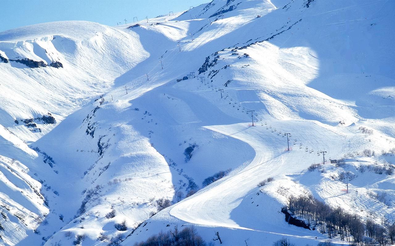 Nevados De Chillan Skiing In Chile