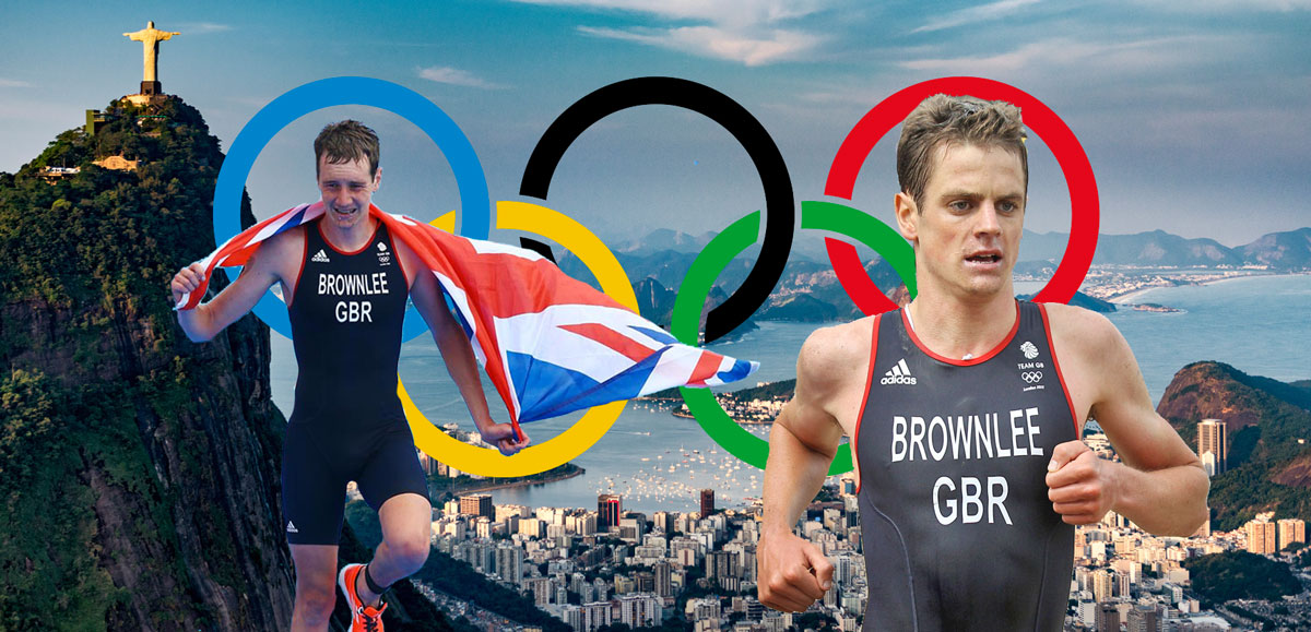 Alistair Brownlee Jonathan Brownlee London 2012 Rio 2016