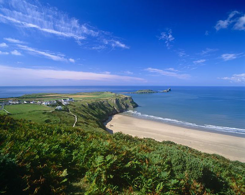 Campsites For Surfers Camping Surfing Hillend Llangennith Wales