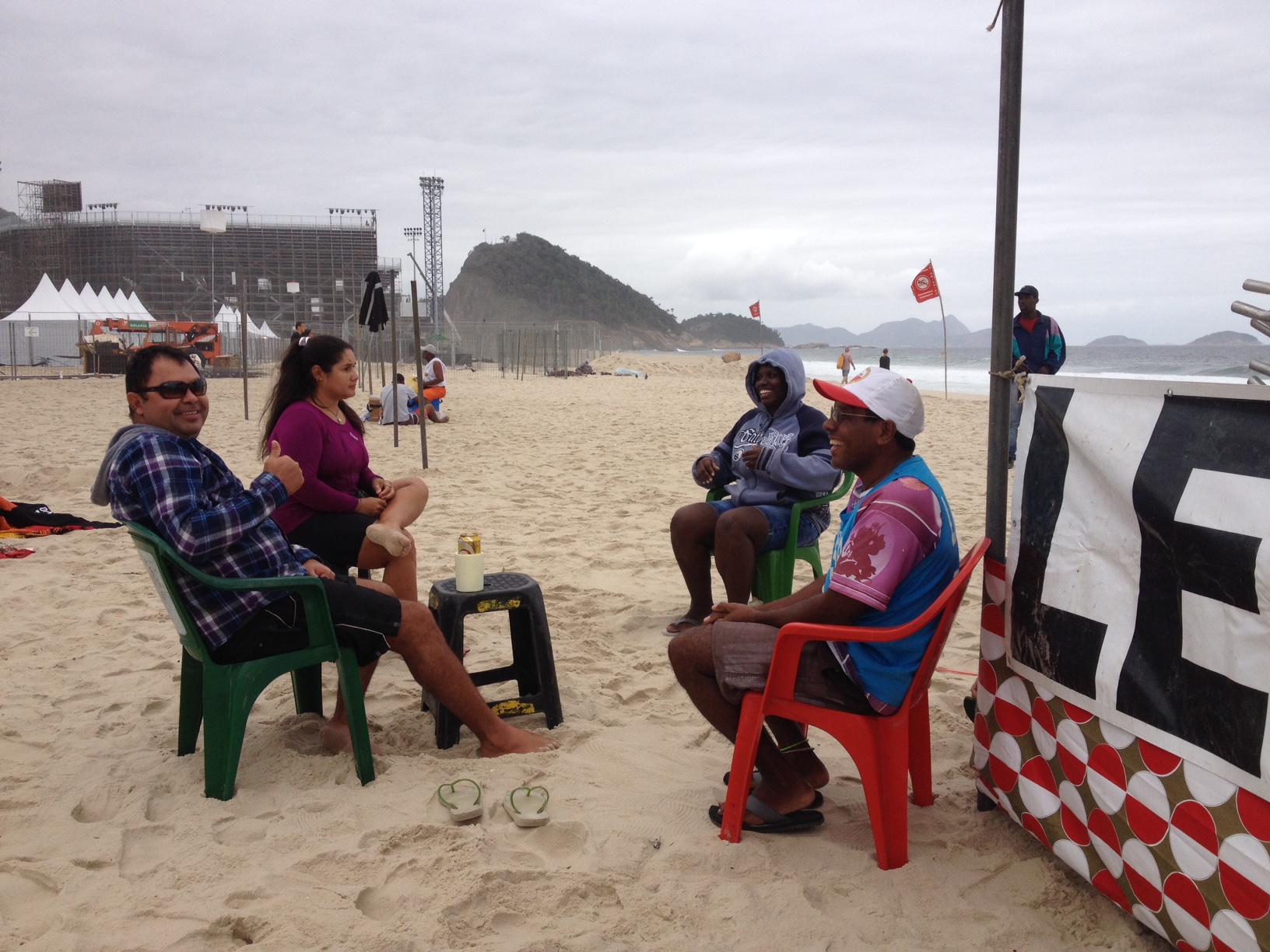 Copacabana Beach. Credit: Nick Ellerby