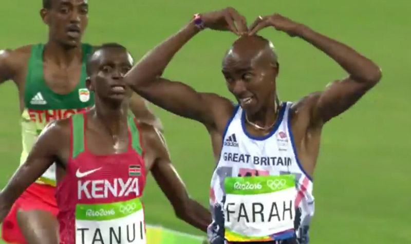 Mo Farah Rio 2016