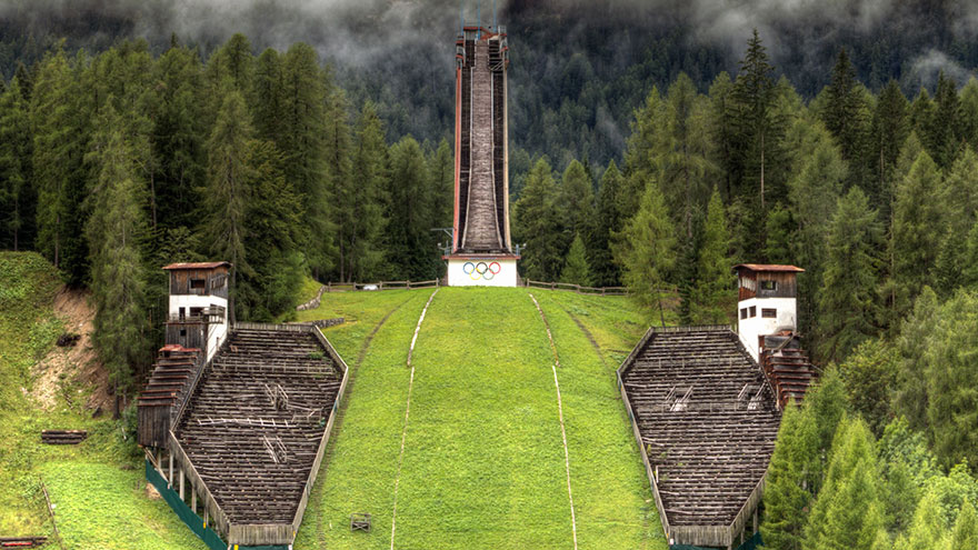 SkiJumpTower1956Olympics