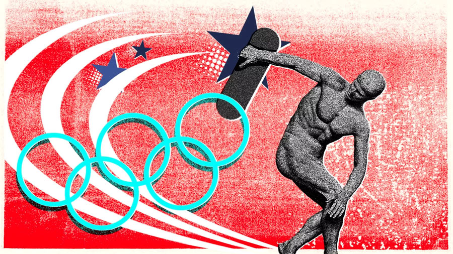 How will skateboarding in the Olympics look? - Illustration: Ross Holden