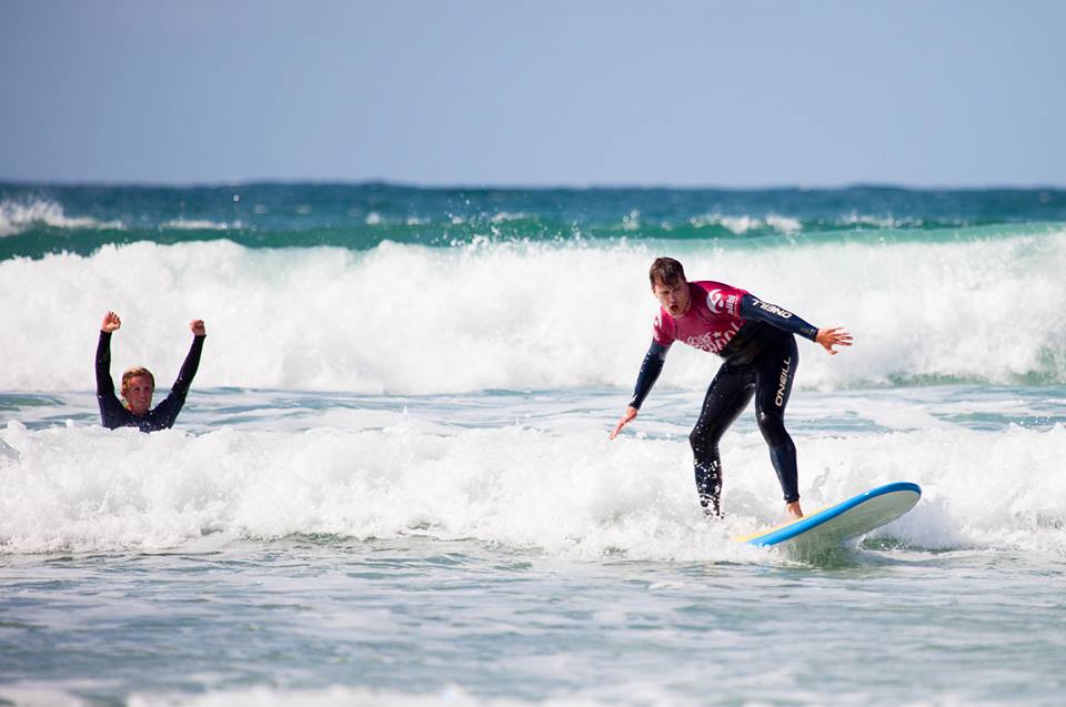 Learn to Surf in Cornwall: Ticket To Ride Surf School Perranporth