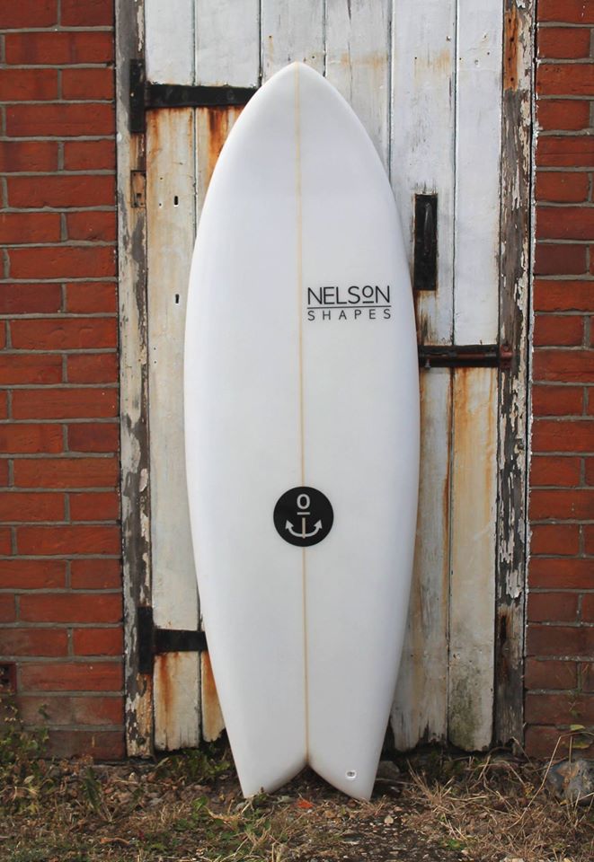 Custom Surfboards UK: A Nelson shapes custom fish surfboard