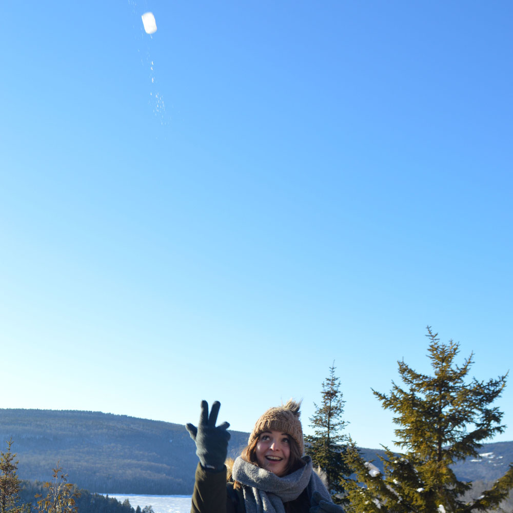 Hotel Sacacomie Lake Mauricie Quebec Canada Wildnerness