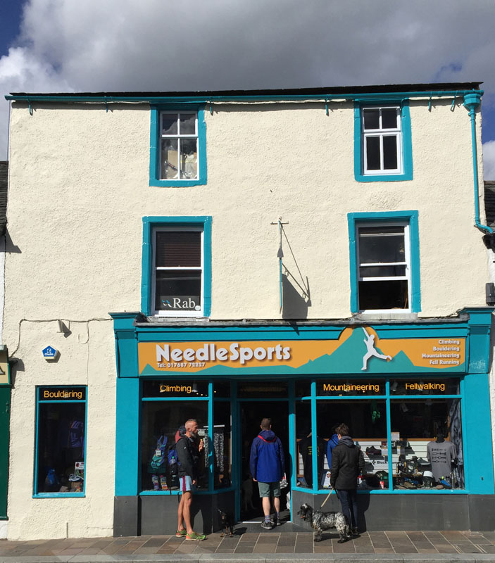 Mountaineering Clothing Shops UK Equipment Needle Sports Lake District