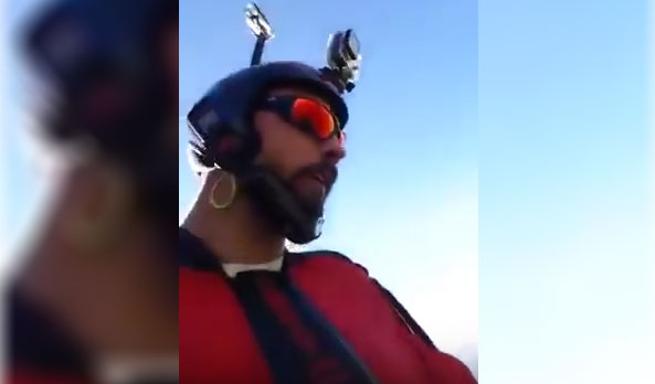 Wingsuit Pilot Facebook Live