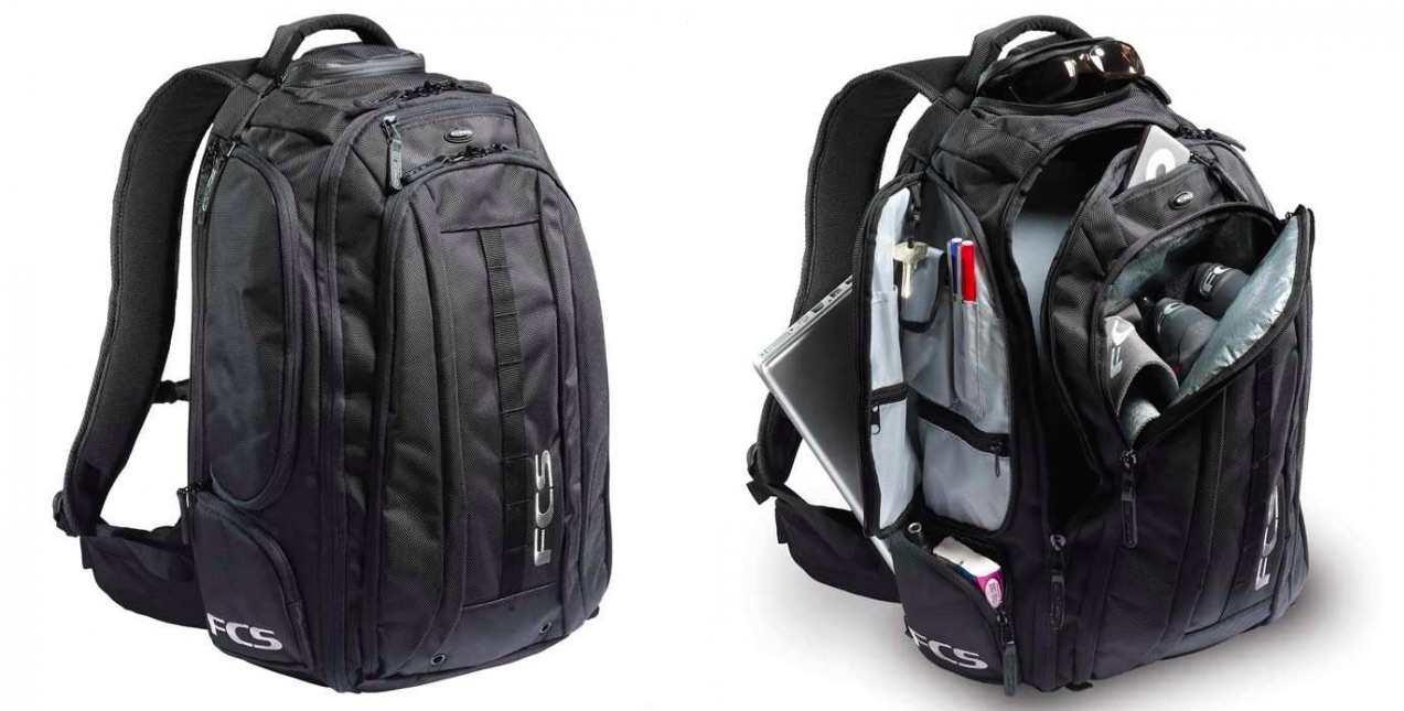 Surf Backpacks & Wetsuit Bags: FCS Mission Packpack