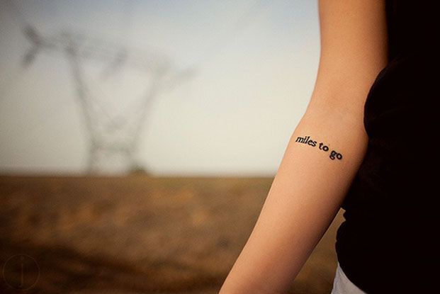 miles to go adventure tattoo photo annasmeningslose dot blog dot se