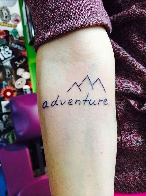 39 Travel Tattoos For Adventurers - Our Mindful Life | Basic tattoos, Plane  tattoo, Tattoo designs