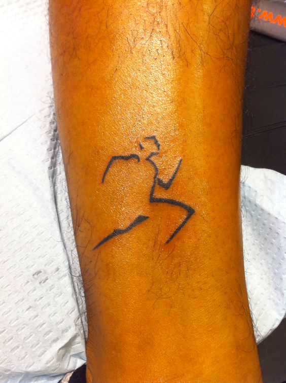 born to run | Running tattoo, Tattoos for women, Tattoos for guys
