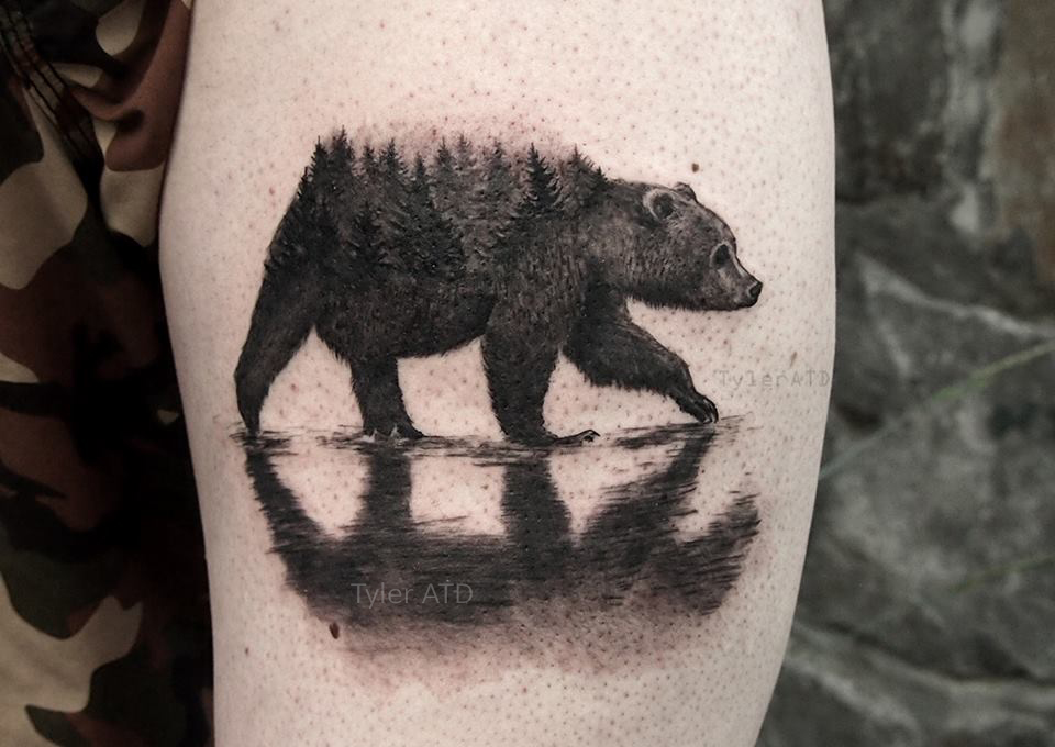 Grizzly Bear Tattoos: Symbolism and Design Ideas | Art and Design