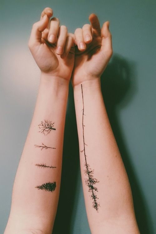 Forest arm band tattoo | Forest tattoo | By MEET Tattoo StudioFacebook