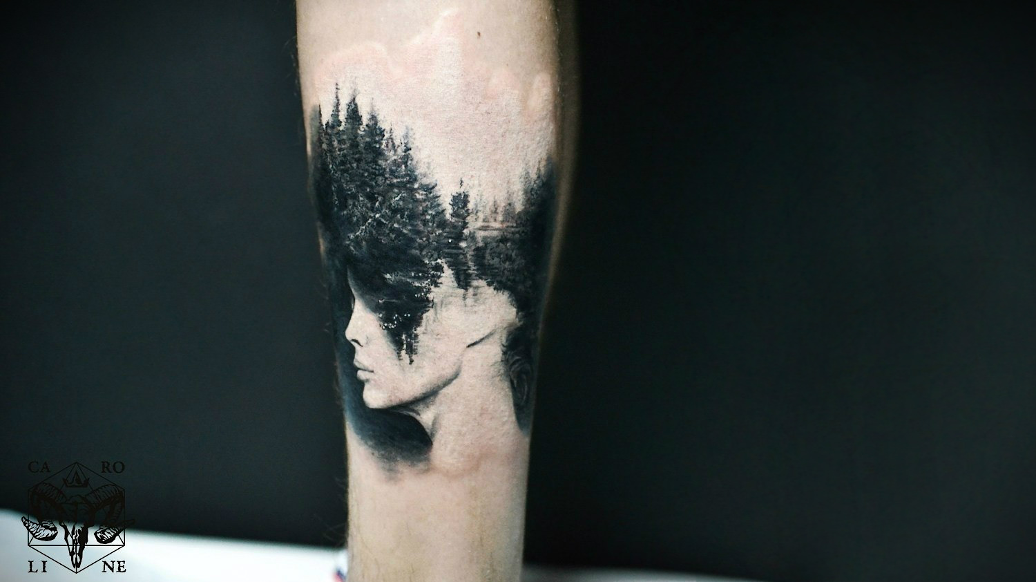 Buy Skull Tattoo, Tattoo Design, Forest Tattoo, Unique Tattoo Design From  Art Instantly Online in India - Etsy