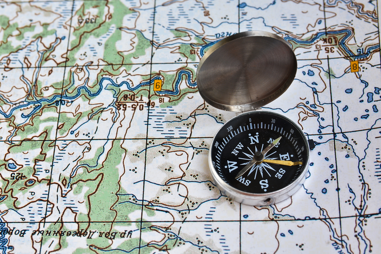 Cycle Touring | A Beginners Guide, Map and Compass