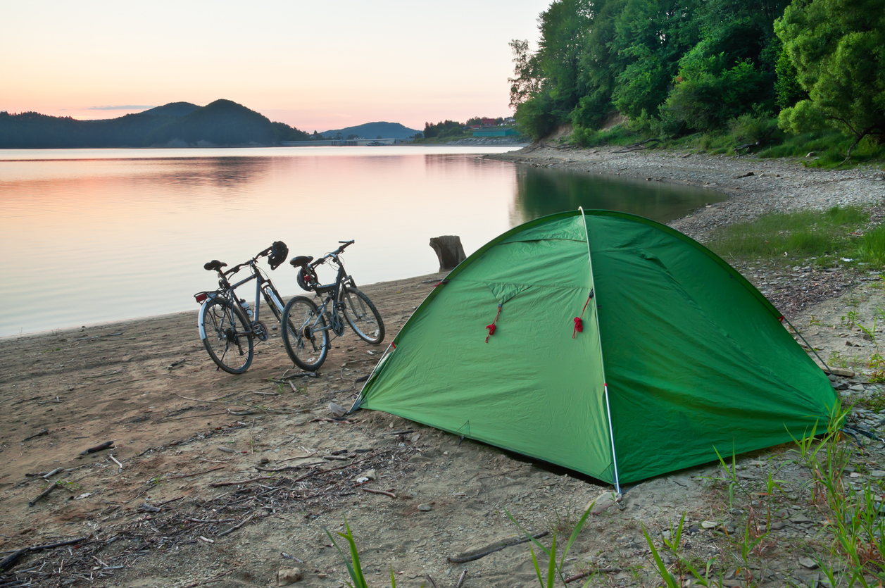 Cycle Touring | A Beginners Guide, Tent and Bikes.jpg