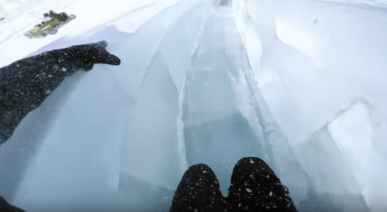 Jason Paul On Ice Freerunning Parkour Red Bull