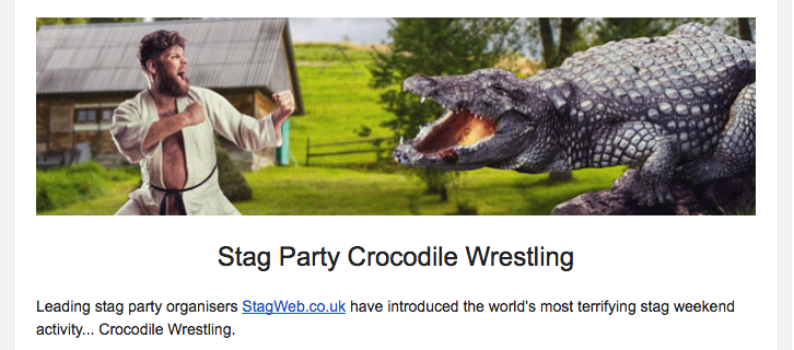 crocodile wrestling