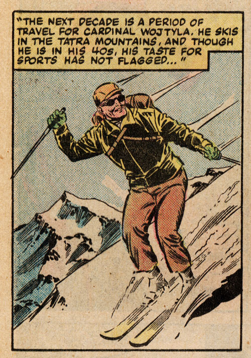 ski comic book