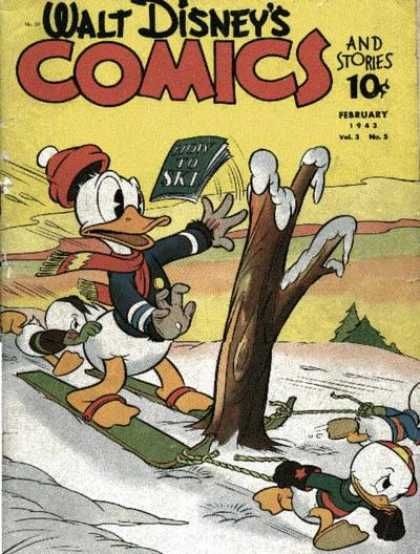 ski comic book