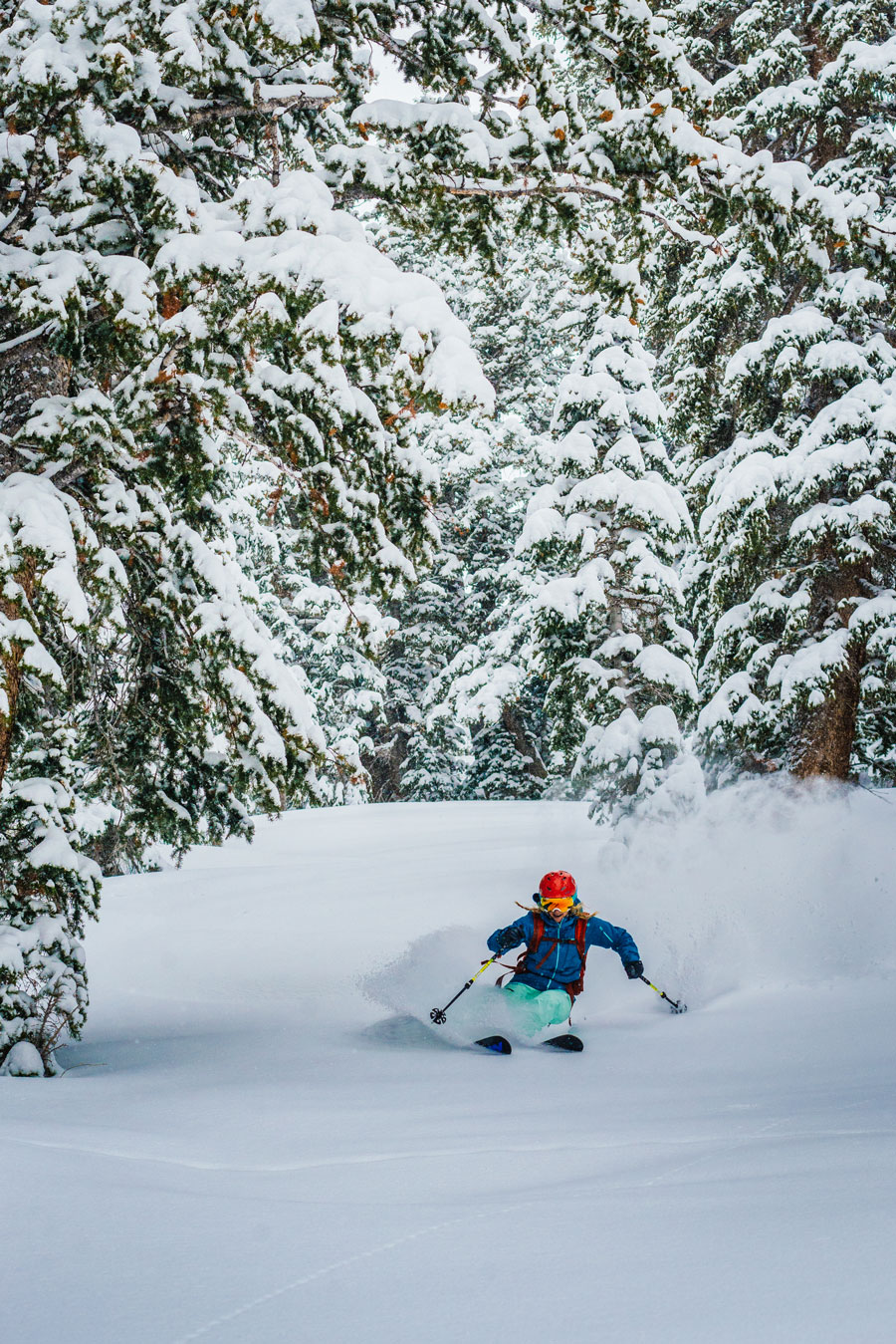 Powder day in the Wasatch backcountry. Credit: Jeremiah Watt