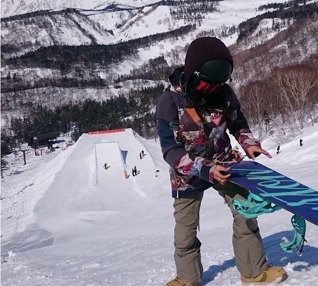 This 12 year old snowbaorder has just landed an backside 1080 Photo: poup.org / Koichi Murase