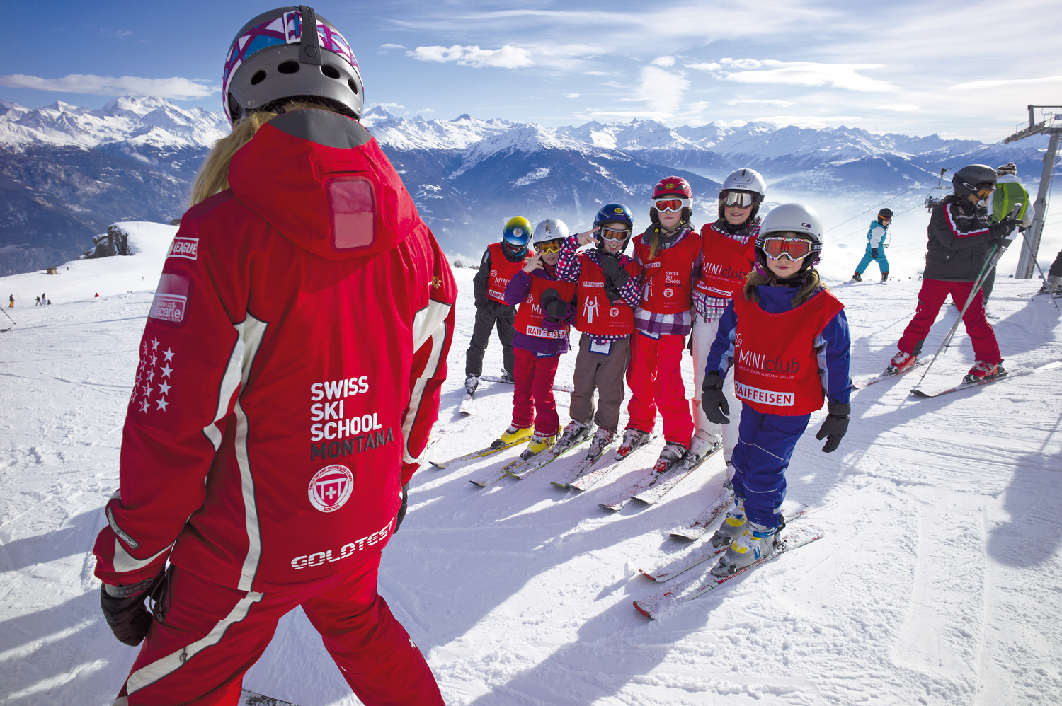 The traditional clientele of Crans-Montana... Photo: Photo-Genic.Ch / Olivier Maire