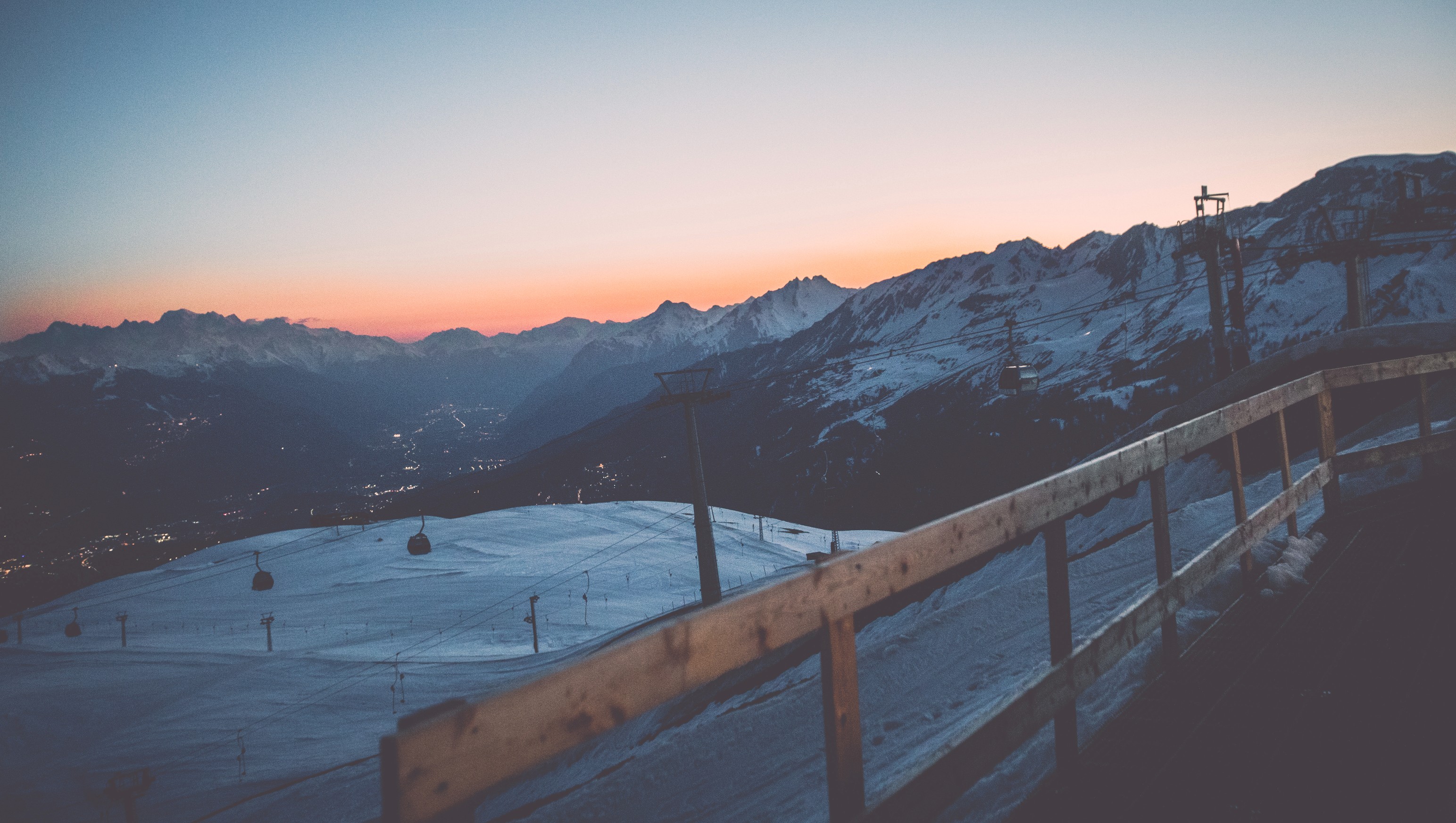 The view from the Cry d'Er mountain refuge and stage Photo: Pedro Correia