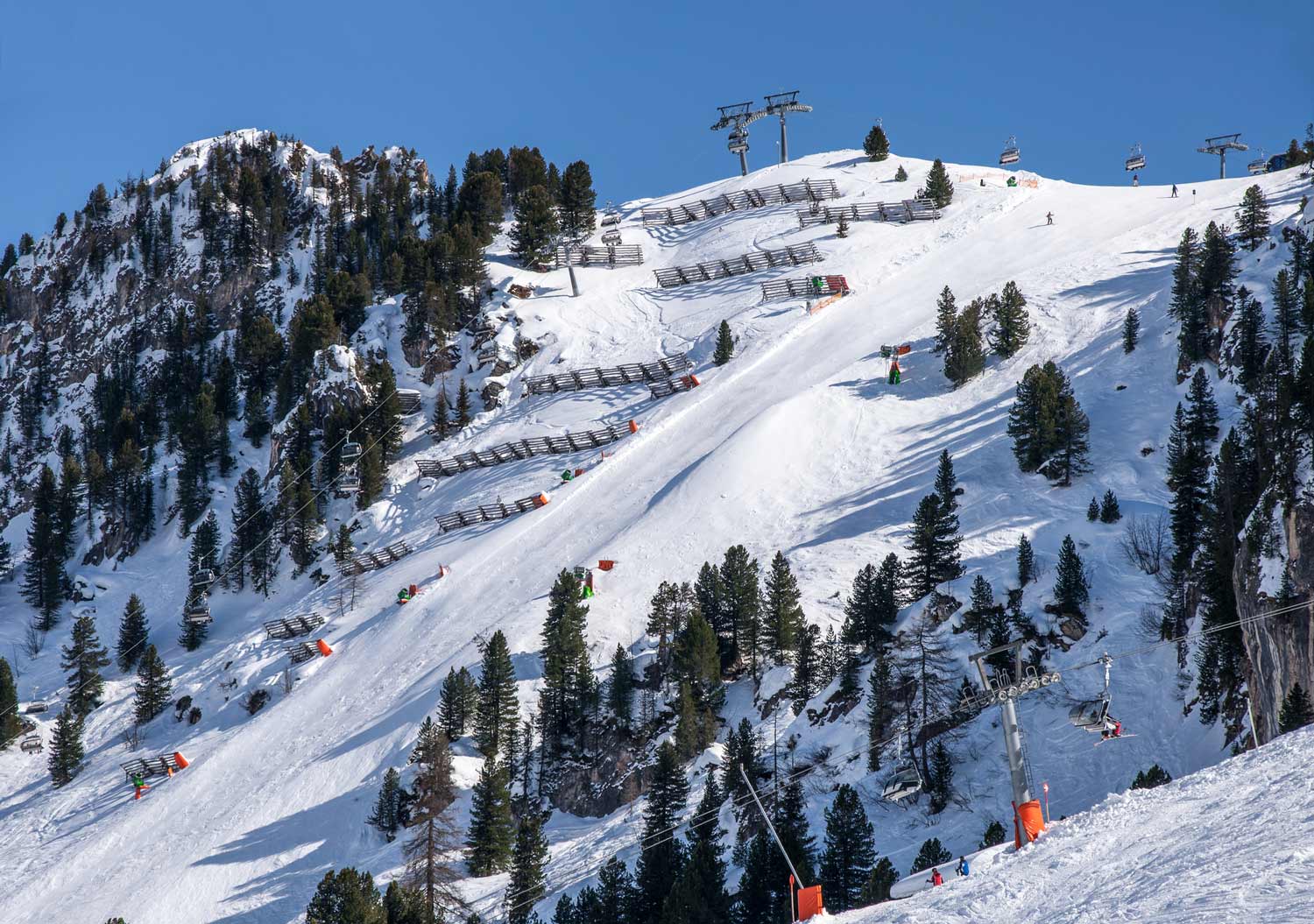 Mayrhofen's infamous Harakiri black run - Photo: Getty