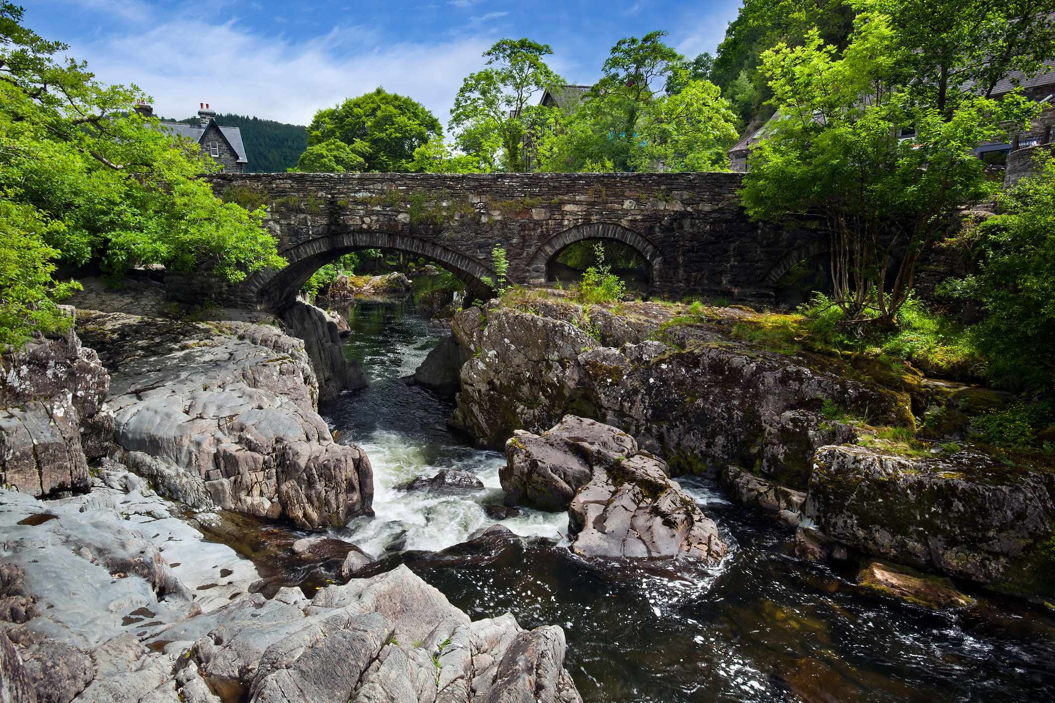 Wales Betws Y Coed Snowdonia